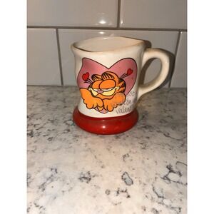 Garfield Valentine Mug "I've Got A Crush On You" 1978 Enesco